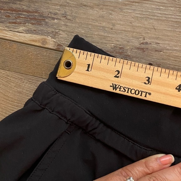 Athleta Attitude Women’s Joggers Pants Size 0 XS Color Black Ruched Semi Fitted - Picture 7 of 11